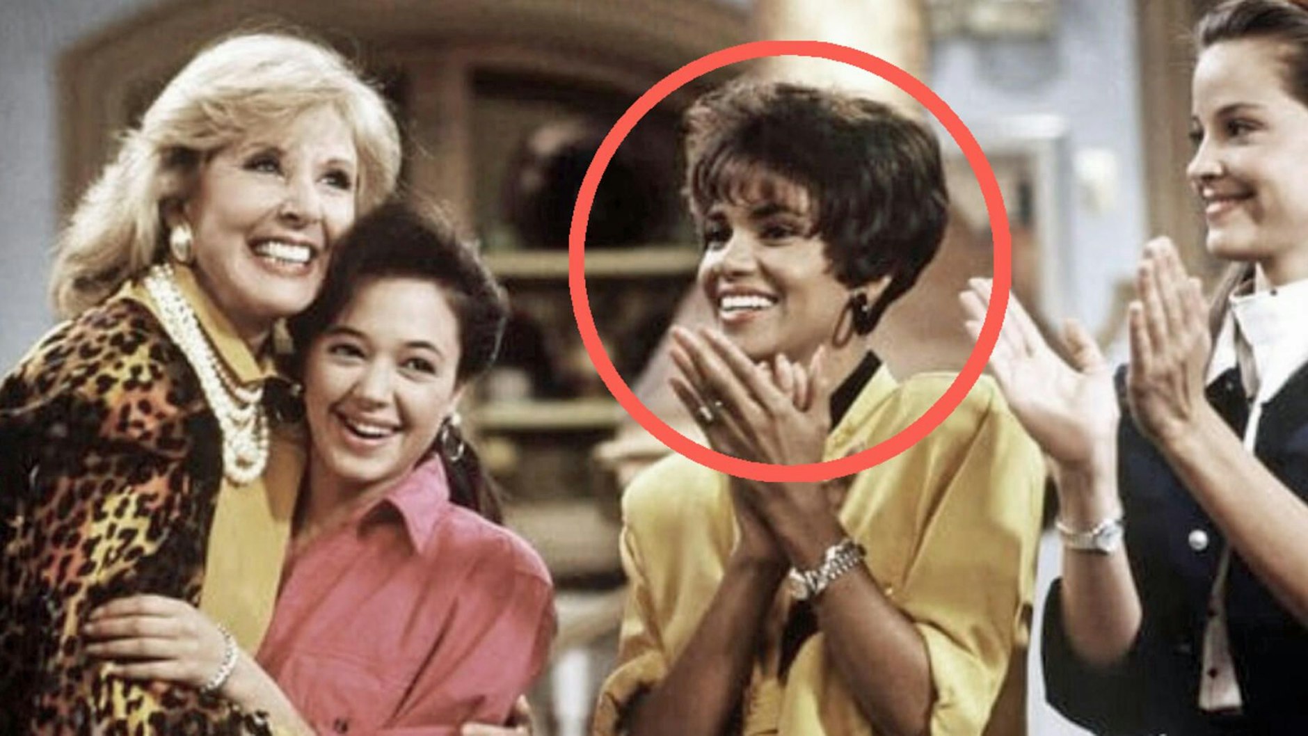 Halle Berry in ihrer Rolle in einem Spin-Off der Sitcom „Wer ist hier der Boss?“.