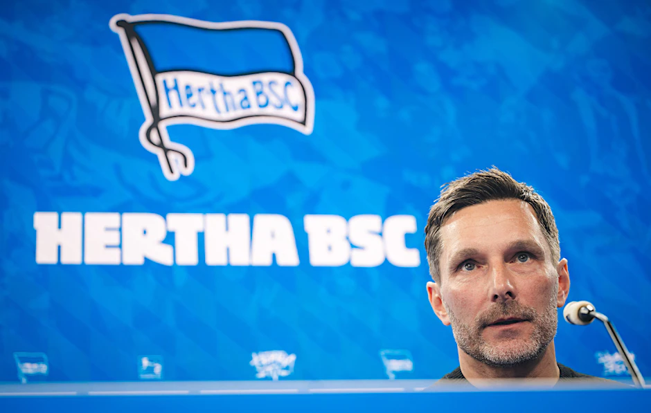 Stefan Leitl hat genug geredet. Gegen den 1. FC Nürnberg steigt das Debüt des neuen Trainers von Hertha BSC.