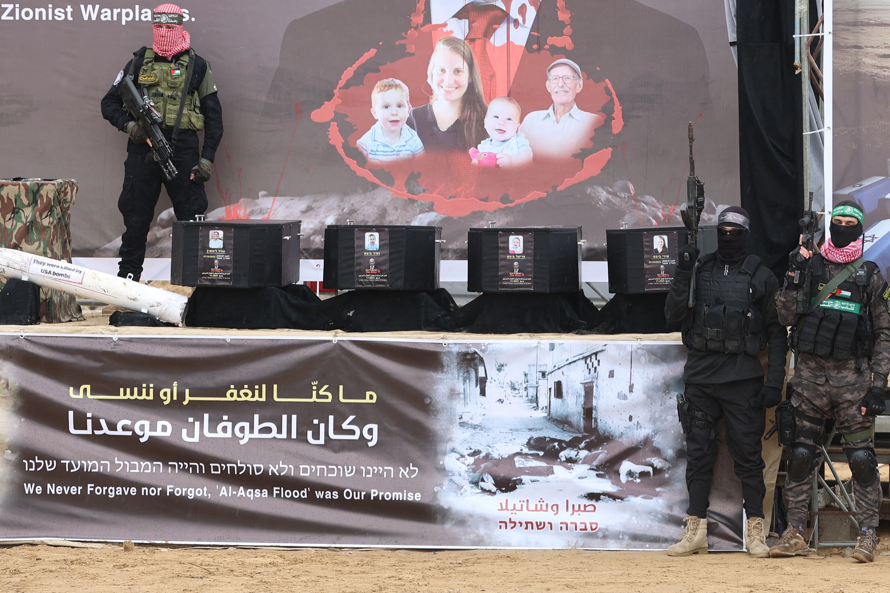 Image - Hamas übergibt Leichen: Israel trauert um vier ermordete Geiseln