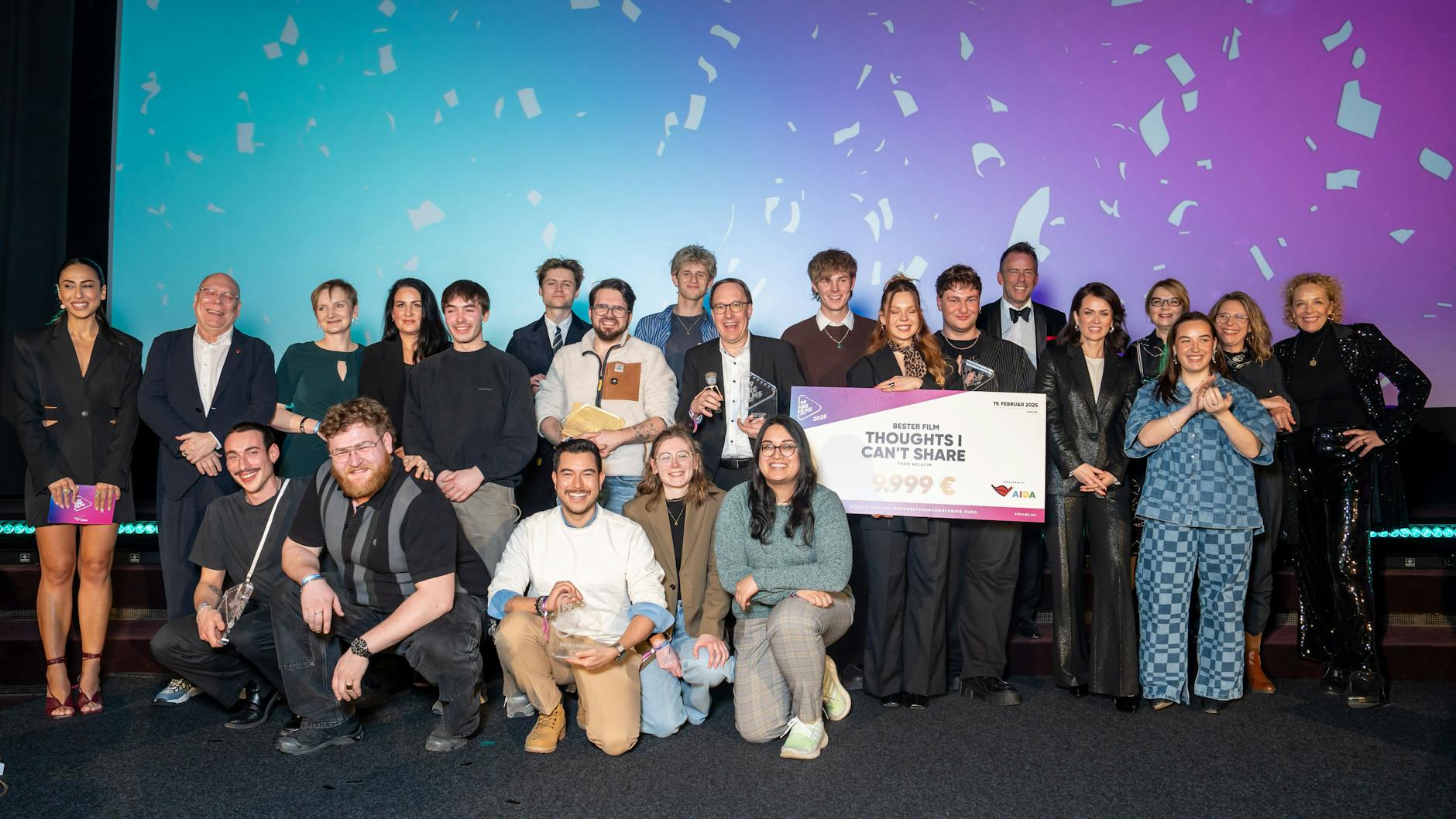 99Fire-Films-Award in Berlin: Die Jury mit den Gewinnern.
