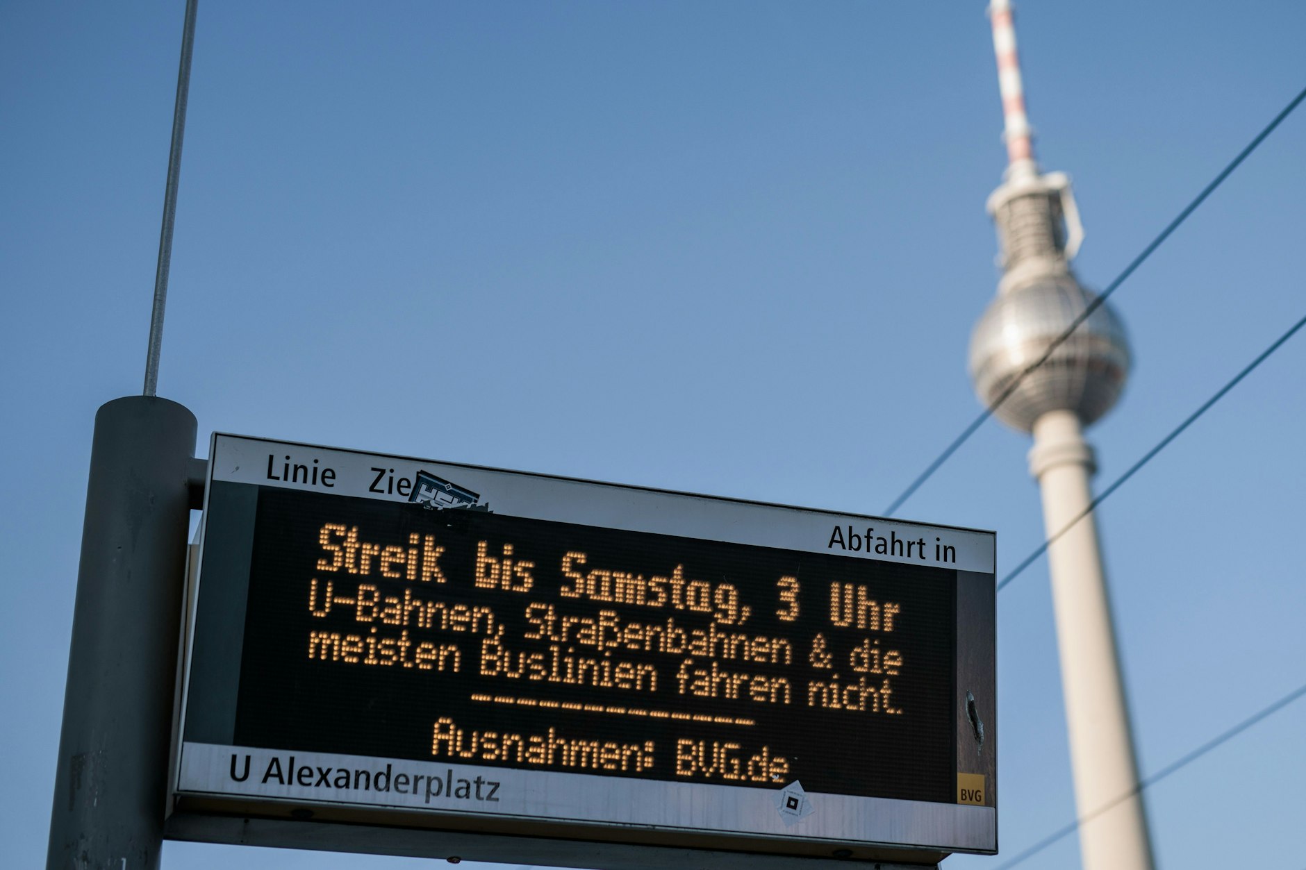 Streik-Entschädigungen an Kunden weist die BVG zurück.