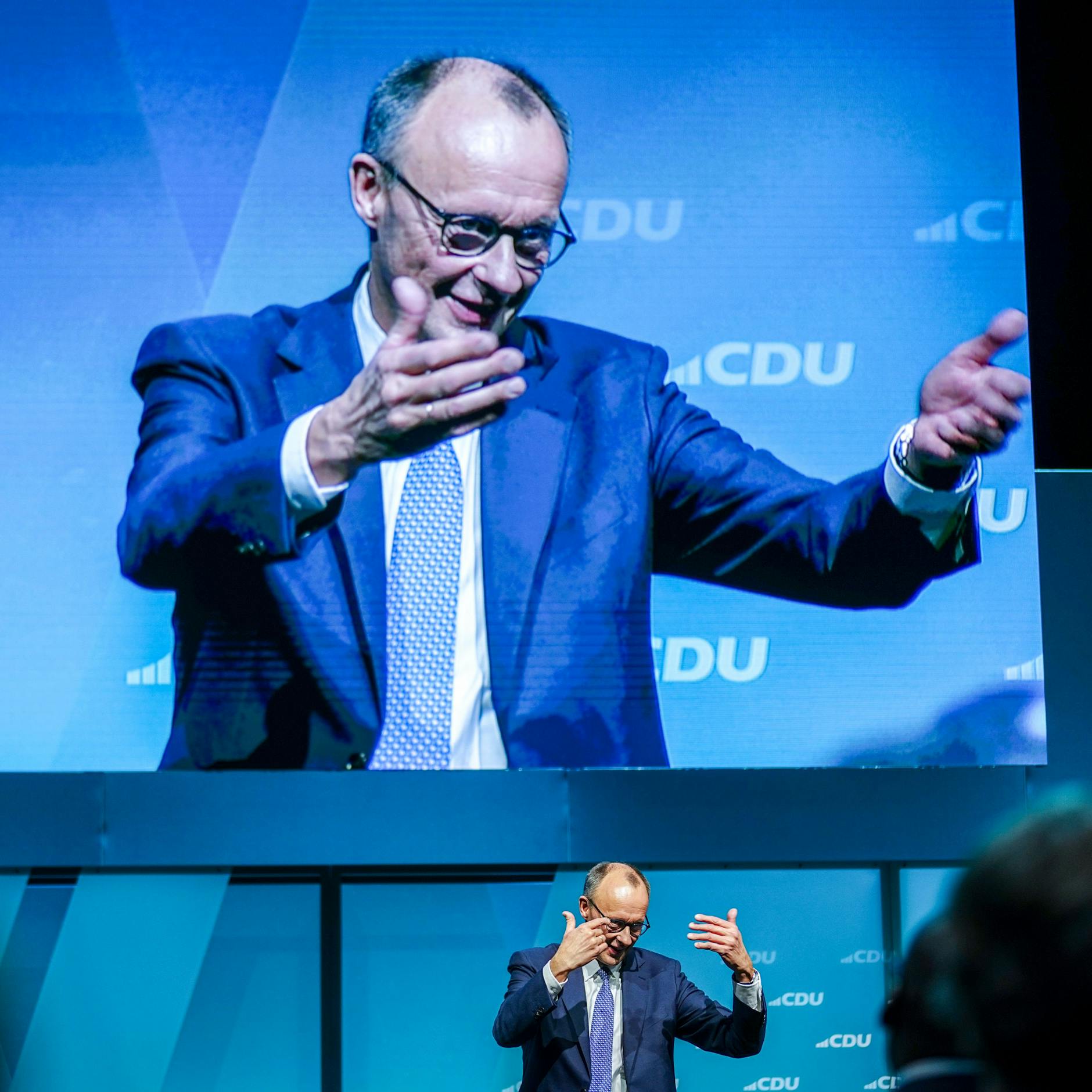 Image - Friedrich Merz teilt in Berlin gegen AfD aus: „Ich gebe die Seele der CDU nicht preis“