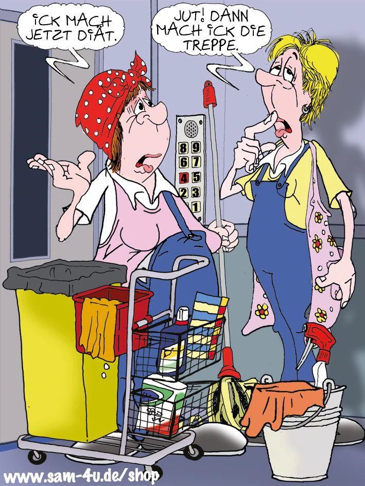 Auch am heutigen Montag braucht es etwas Humor - deshalb hat Zeichner Sam Paff aus Berlin für Sie den Cartoon des Tages gezeichnet.