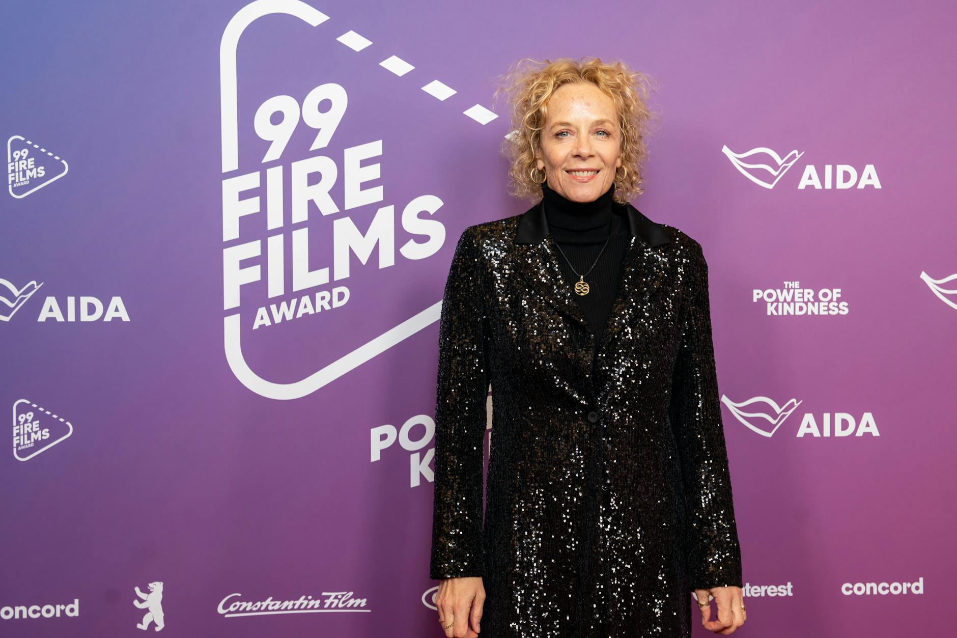 Filmschauspielerin Katja Riemann gehörte zur Jury des diesjährigen 99Fire-Films-Award.