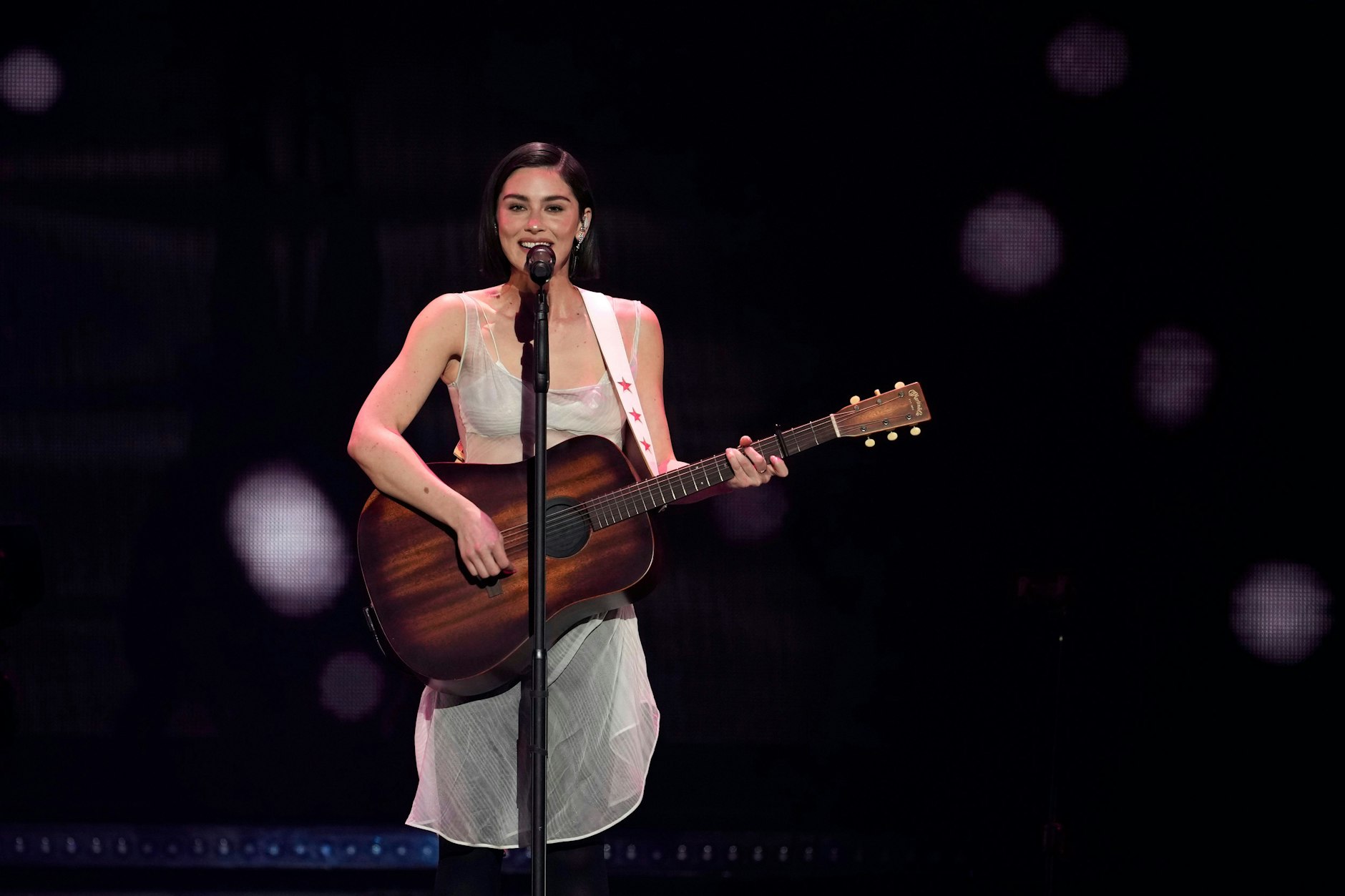 Gracie Abrams, hier im Dezember 2024 im legendären New Yorker Madison Square Garden