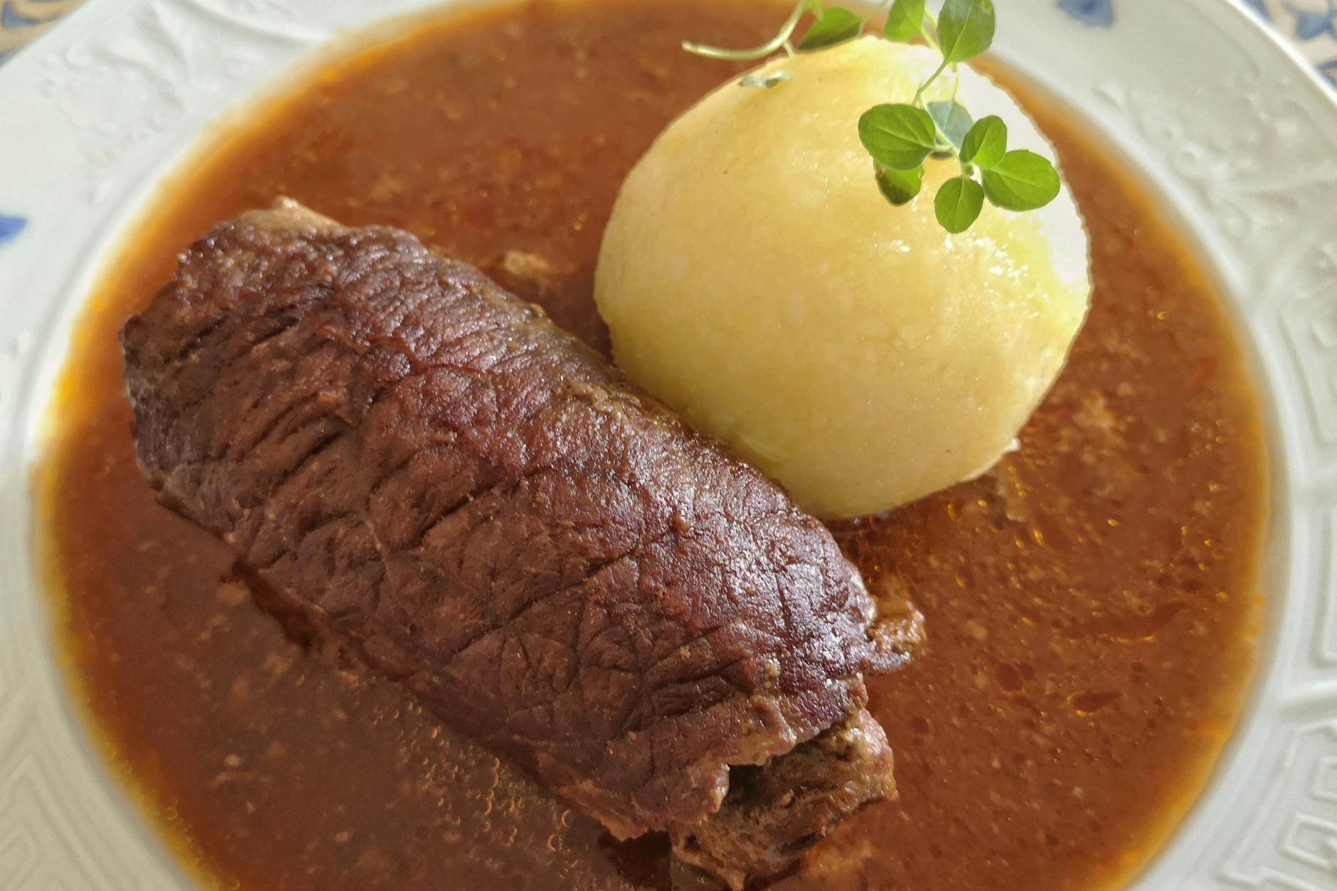 Die zarten Rinderrouaden nach einem Rezept von DDR-TV-Koch Kurt Drummer.