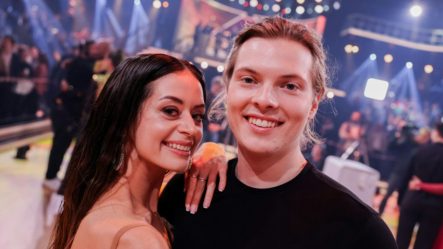 Holten 2024 den Titel bei „Let's Dance“: Sänger Gabriel Kelly und Profitänzerin Malika Dzumaev.