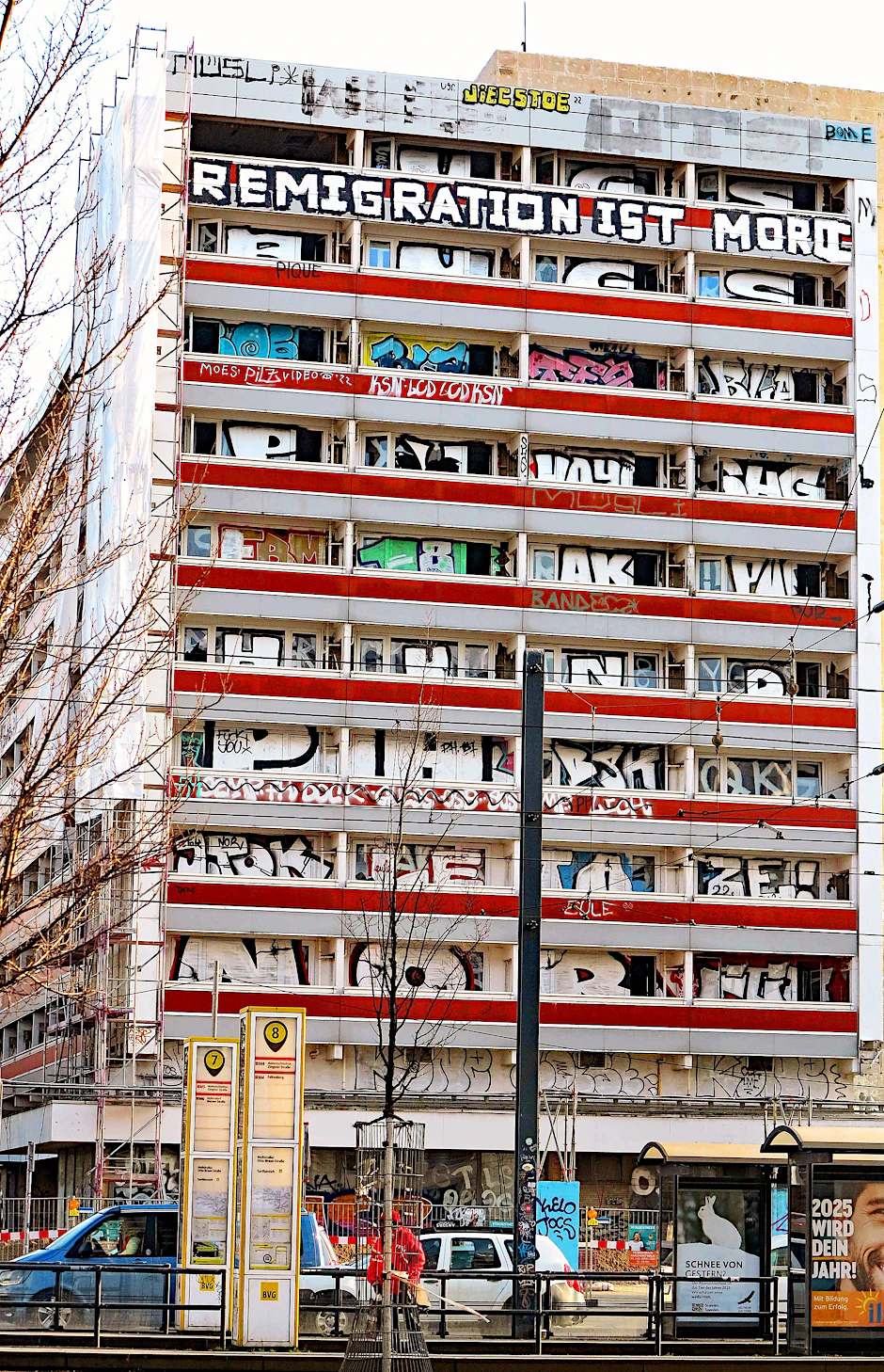 Das Gebäude an der Mollstraße 4 in Berlin. 