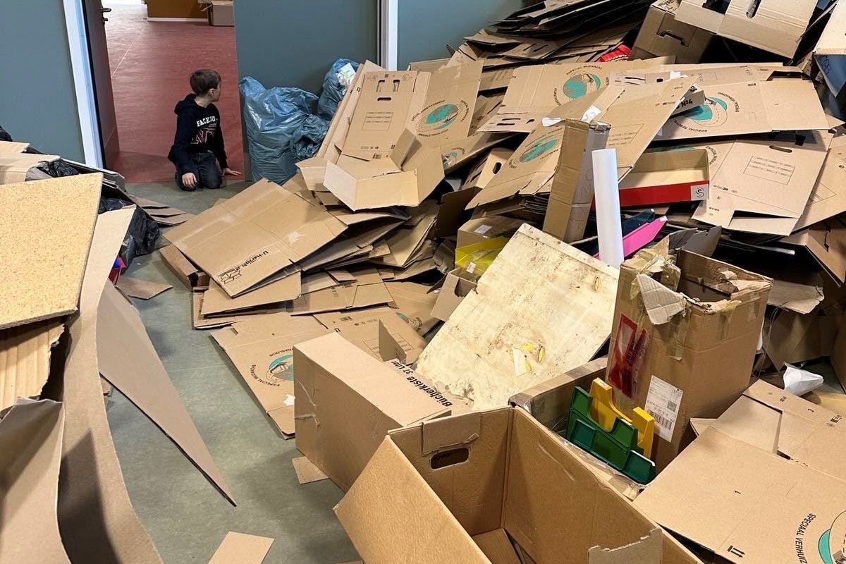 Im Bezirk Mitte hat die Anna-Lindh-Schule mit einem Müllproblem zu kämpfen.