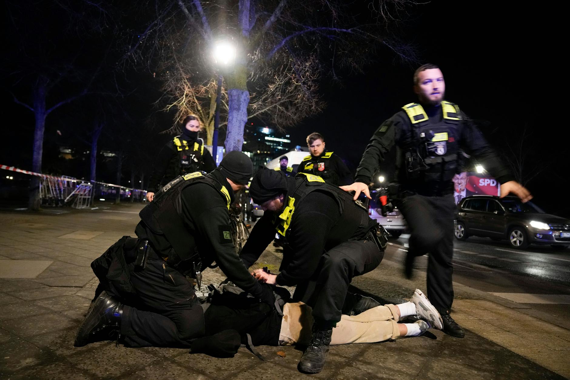 Der syrische Flüchtling wurde nach der Messerattacke festgenommen.