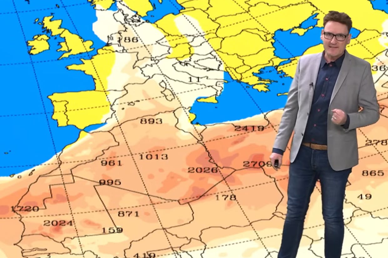 Der Saharastaub rollt an! Schon am Samstag soll uns die Wolke erreichen. Doch das bedeutet nicht automatisch, dass es auch wirlklich warm bleibt.
