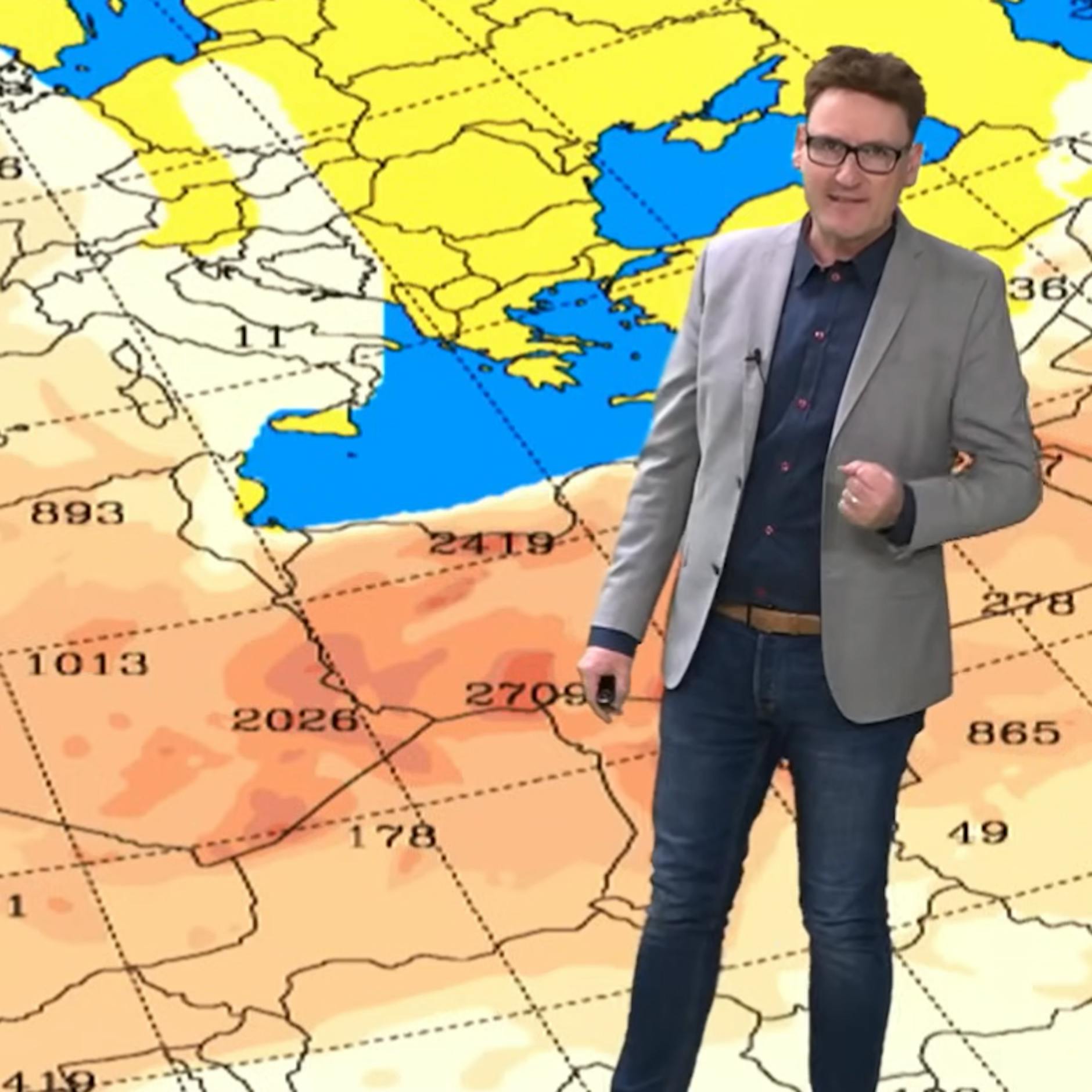 Chaos beim Wetter: Saharastaub rollt auf uns zu, Kälte-Hammer droht!