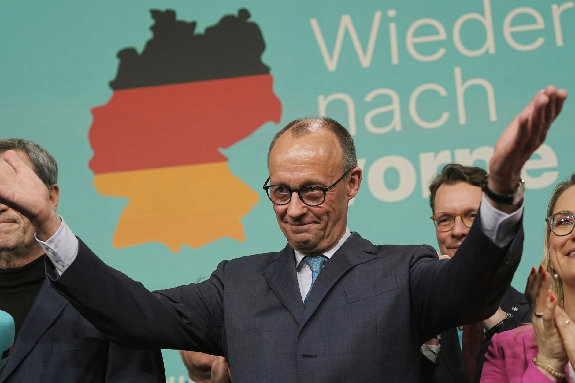 Friedrich Merz (CDU) hat es in den Händen, mit wem er künftig als Kanzler regieren wird.