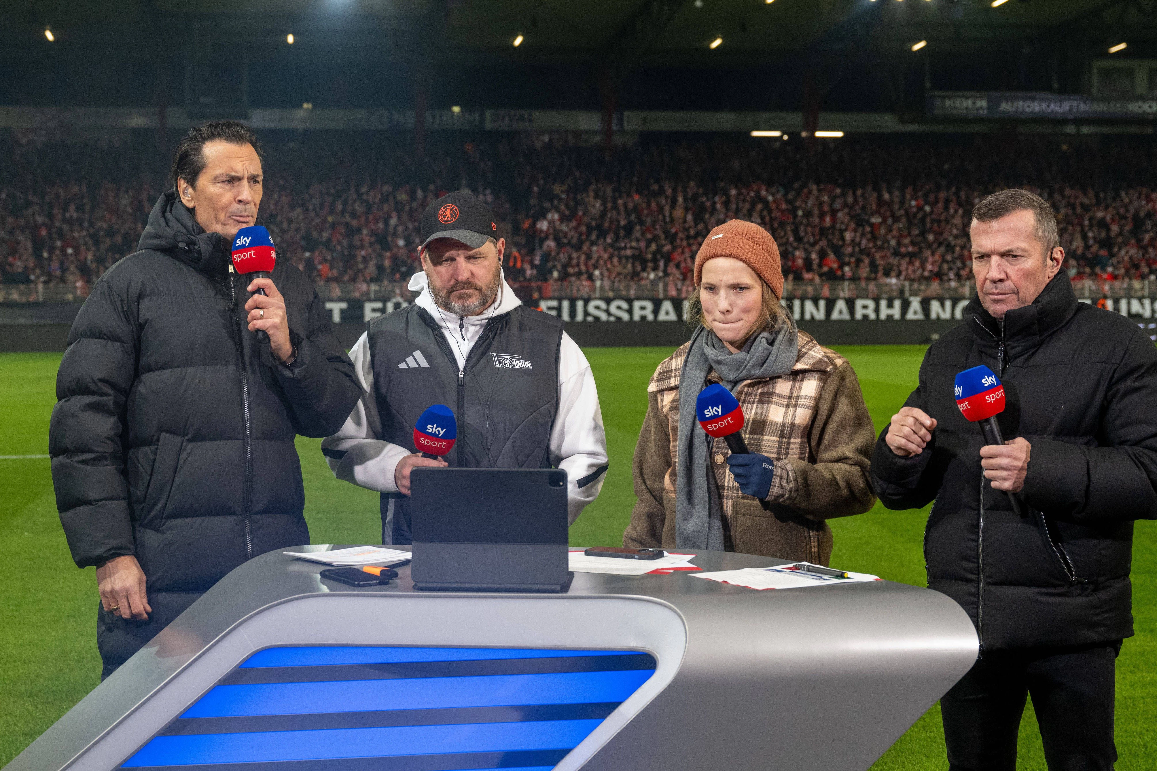 Lothar Matthäus ist als Sky-Experte immer wieder auch beim 1. FC Union zu Gas, zuletzt Anfang Februar beim 0:0 gegen RB Leipzig.