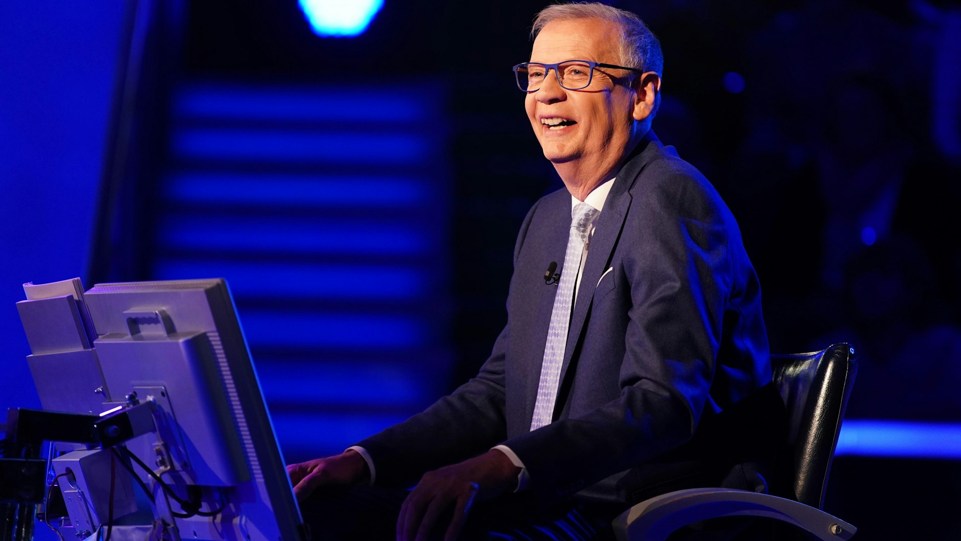 Auch Günther Jauch hat bei „Wer wird Millionär?“ immer seinen Spaß.