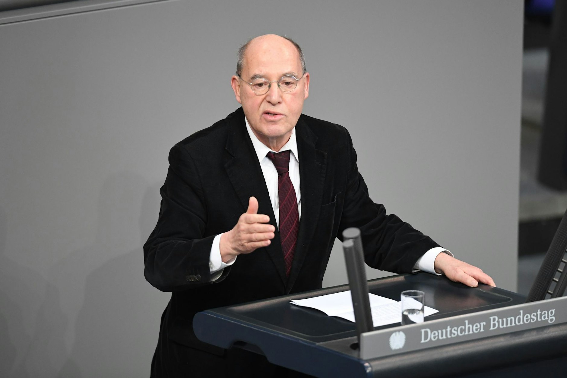 Gregor Gysi, rzecznik ds. polityki zagranicznej Partii Lewicy