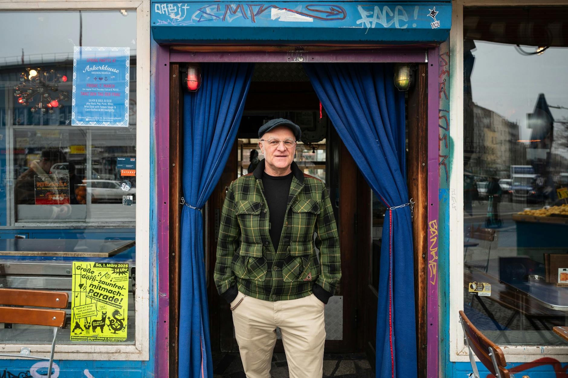 Ludger „Schalli“ Schallenberg betreibt die Ankerklause am Maybachufer.