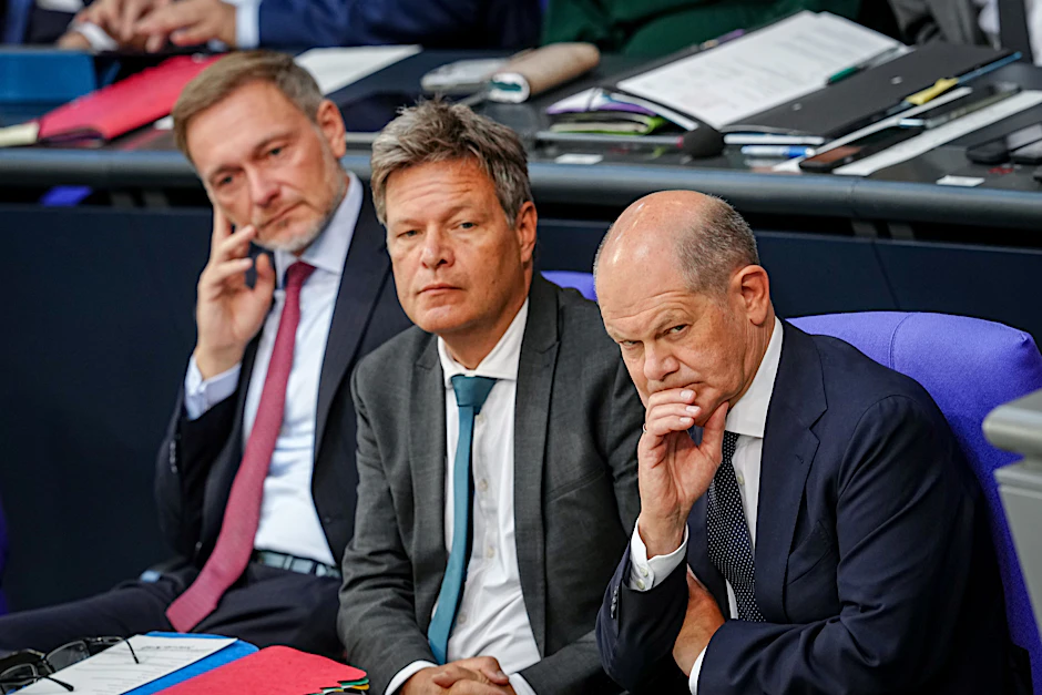 Christian Lindner, Robert Habeck und Olaf Scholz: Bei vielen deutschen Unternehmern hat die gescheiterte Ampelregierung einiges an Vertrauen in die Wirtschaftspolitik zerstört.