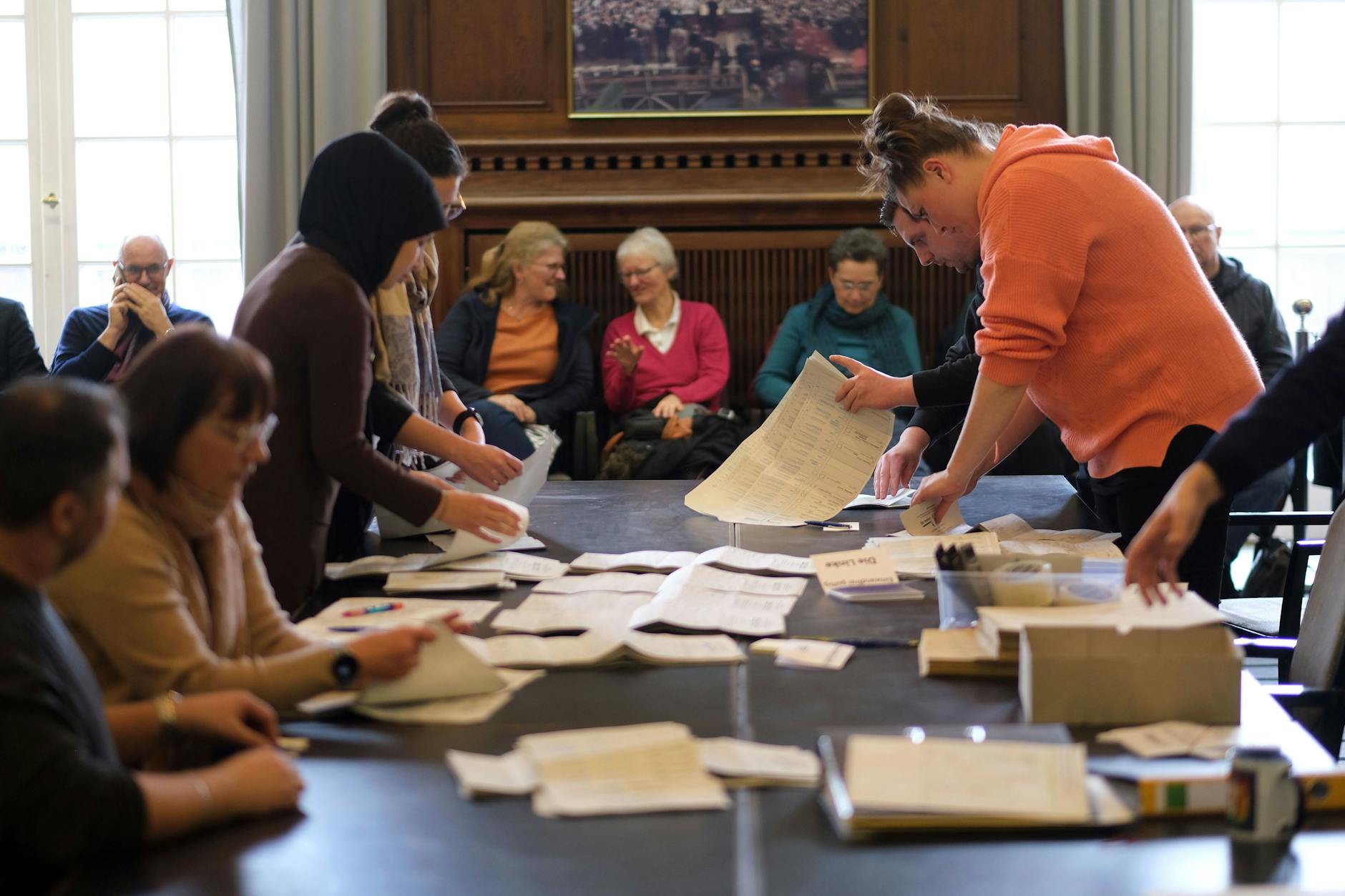 In Tempelhof-Schöneberg wurde noch einmal nachgezählt.