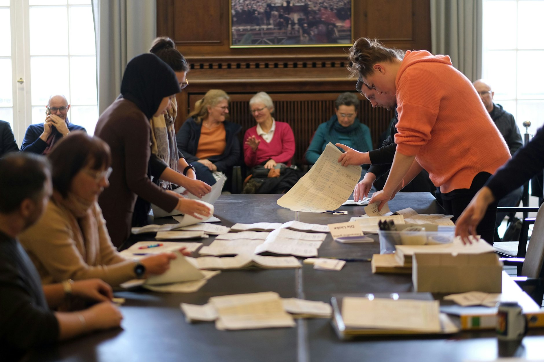 In Tempelhof-Schöneberg wurde noch einmal nachgezählt.