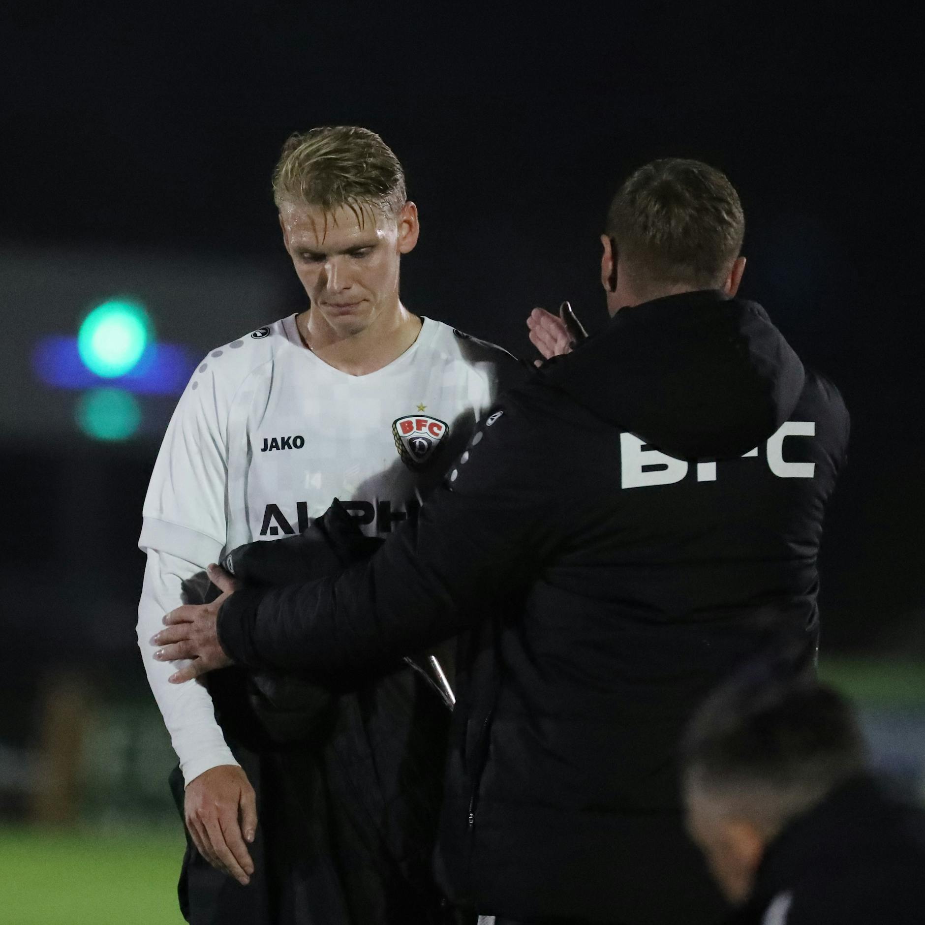 Selten mit sich so richtig zufrieden und deshalb froh übers Vertrauen von Trainer Dennis Kutrieb: Joey Breitfeld