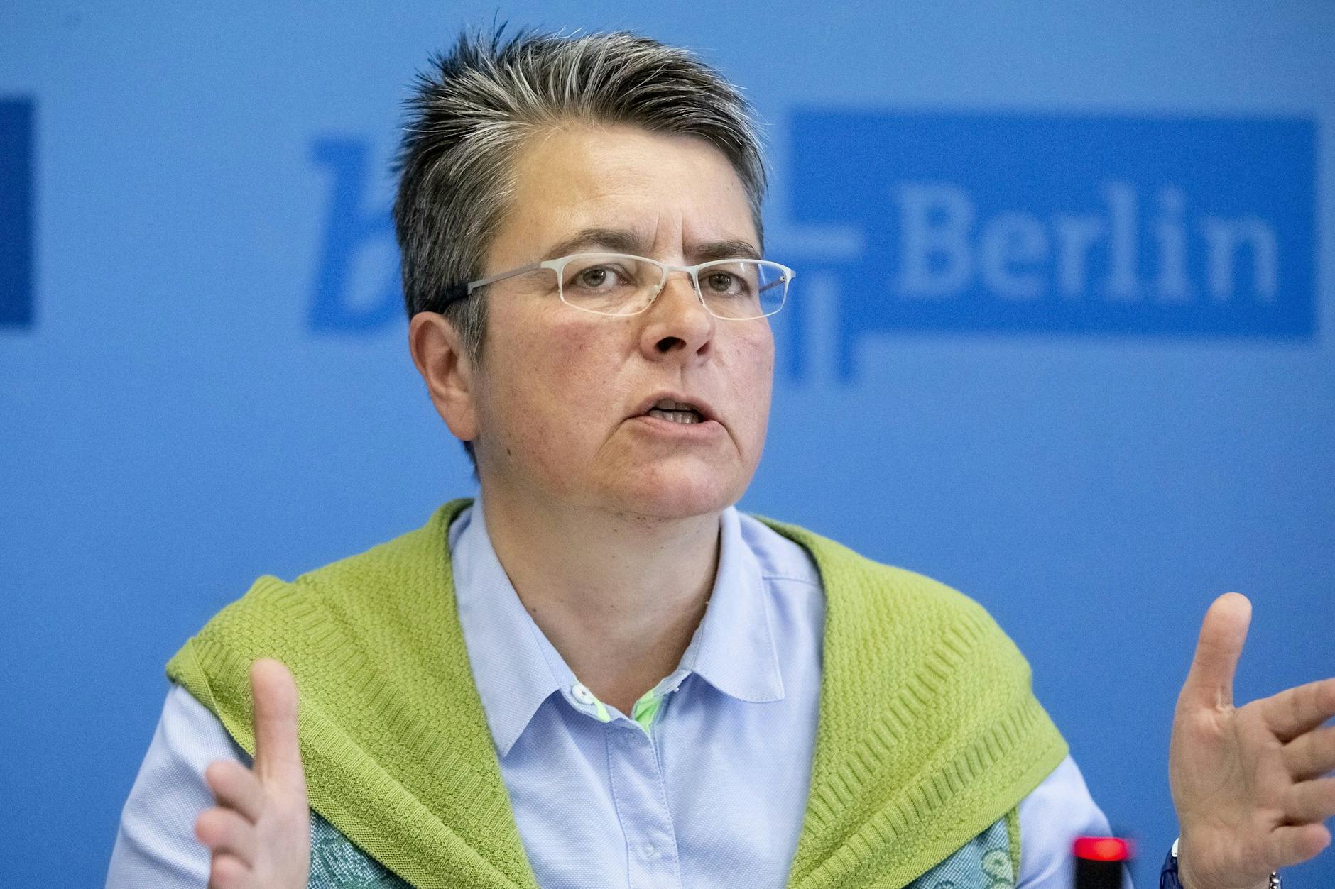 Monika Herrmann (Bündnis 90/Die Grünen), war Bezirksbürgermeisterin von Friedrichshain-Kreuzberg und könnte ins Abgeordnetenhaus nachrücken.