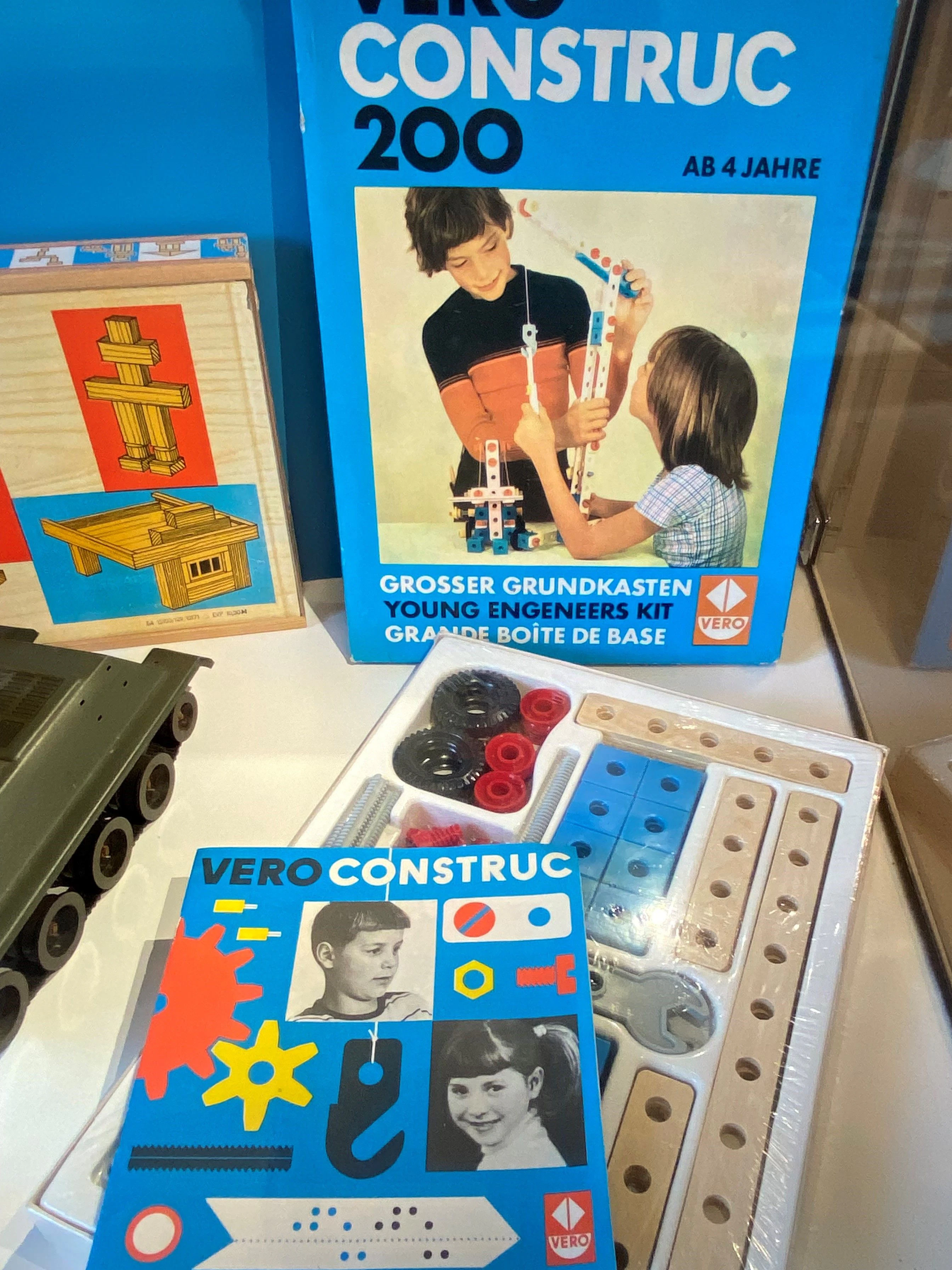 Der „Construc“-Baukasten fehlte in keinem DDR-Kinderzimmer. Er kostete 16,80 DDR-Mark.