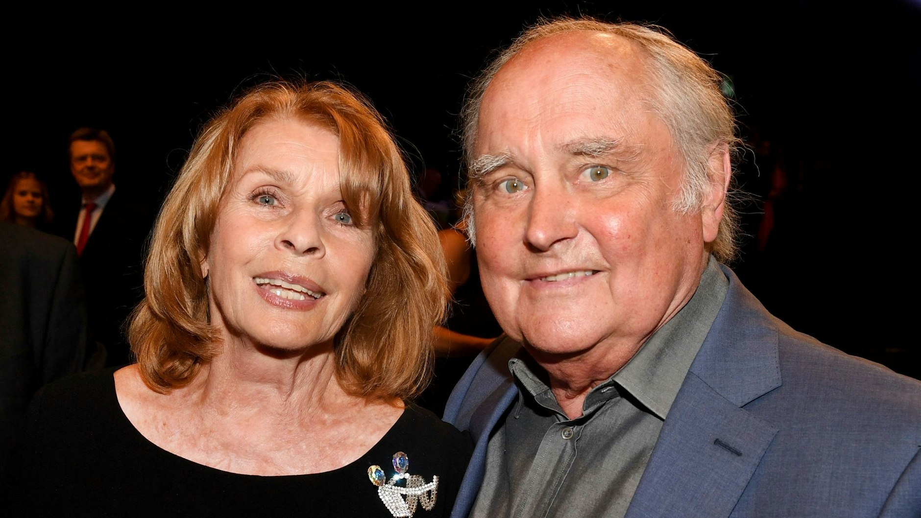 Schauspielerin Senta Berger und ihr Mann, Filmregisseur Michael Verhoeven, im Jahr 2018. Er starb am 22. April 2024&nbsp;&nbsp;nach schwerer Krankheit im Alter von 85 Jahren.