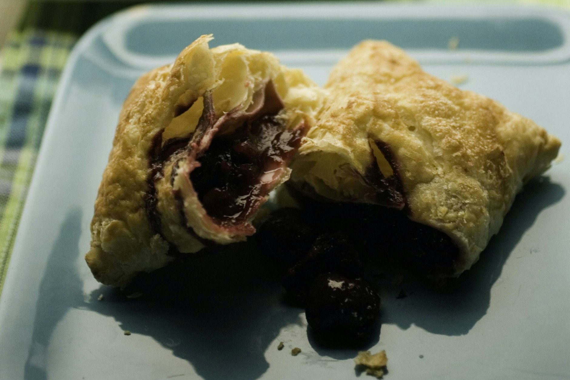 Die selbstgemachten Kirschtaschen schmecken besser als die bei McDonald's.