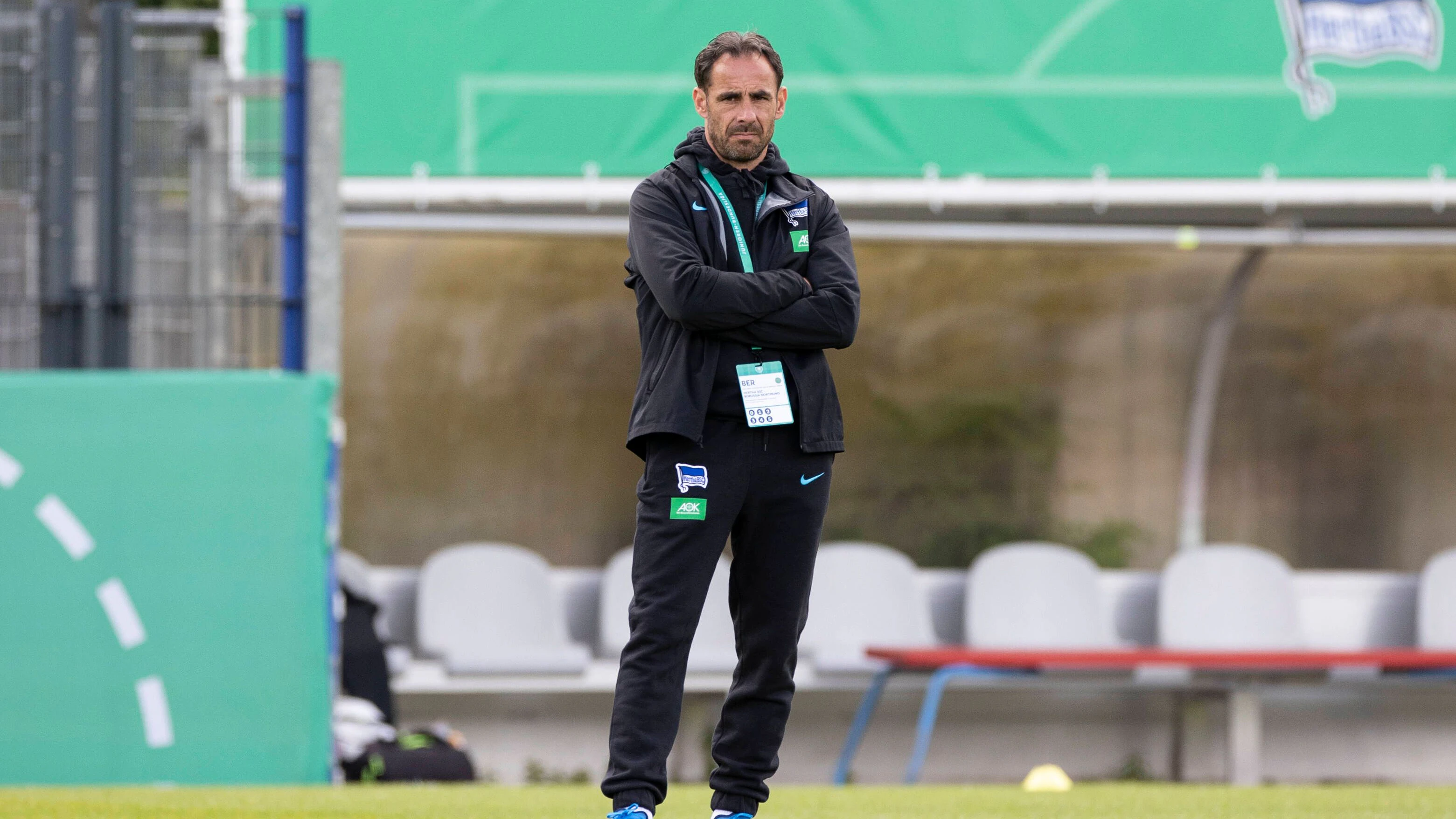 Michael Hartmann ist heute bei Hertha BSC der A-Jugend-Trainer.