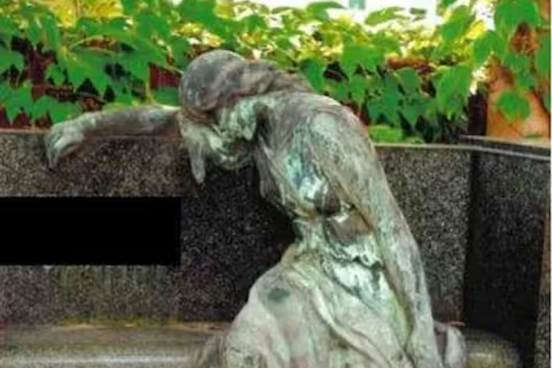 Eine der gestohlenen Skulpturen aus Berlin.