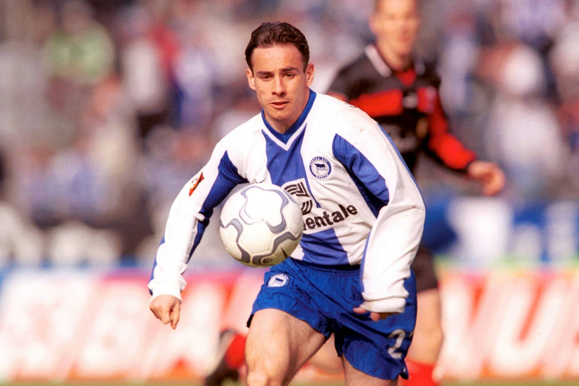 Erinnern Sie sich noch an DDR-Fußballer Michael Hartmann? Bei Hertha BSC erlebte er die goldenen Zeiten.