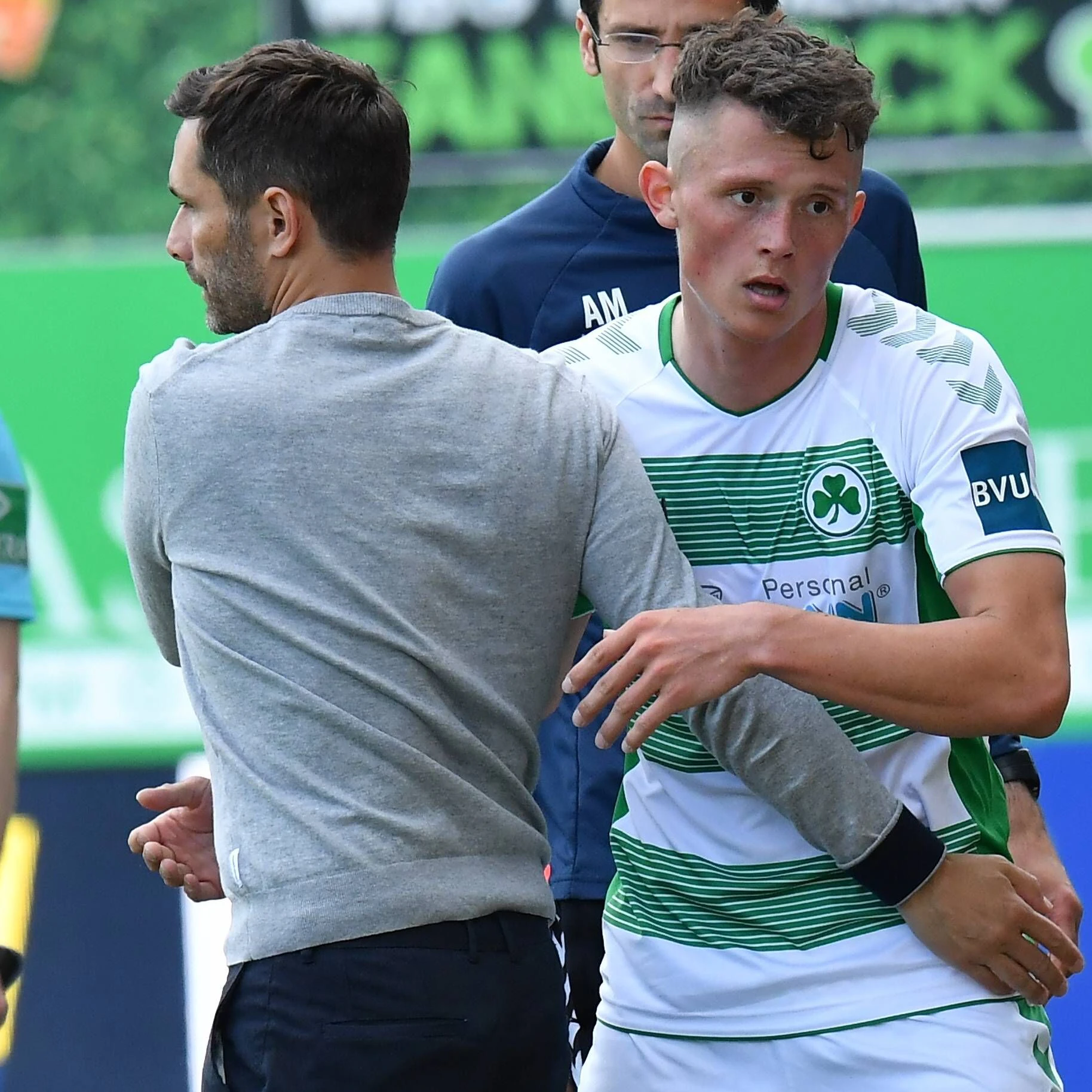 Trainer Stefan Leitl und Fabian Reese arbeiteten schon vor sechs Jahren bei Greuther Fürth zusammen.