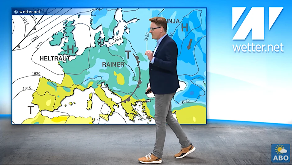 Hoch "Heltraud" sorgt für trockenes und sonniges Wetter in den kommenden Tagen, erklärt Meteorologe Dominik Jung.