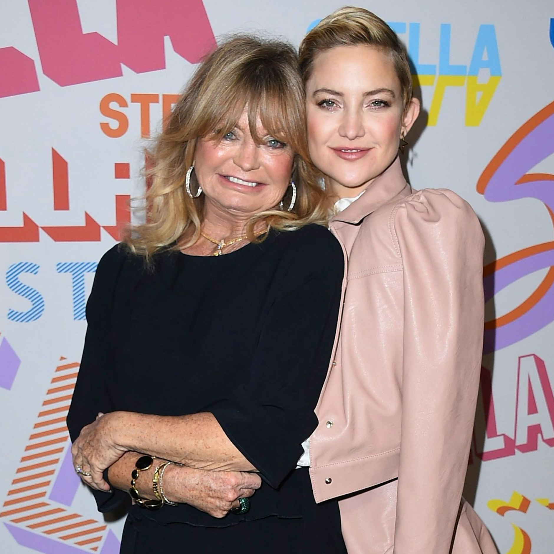 Goldie Hawn und ihre Tochter Kate Hudson 2018 in Los Angeles.