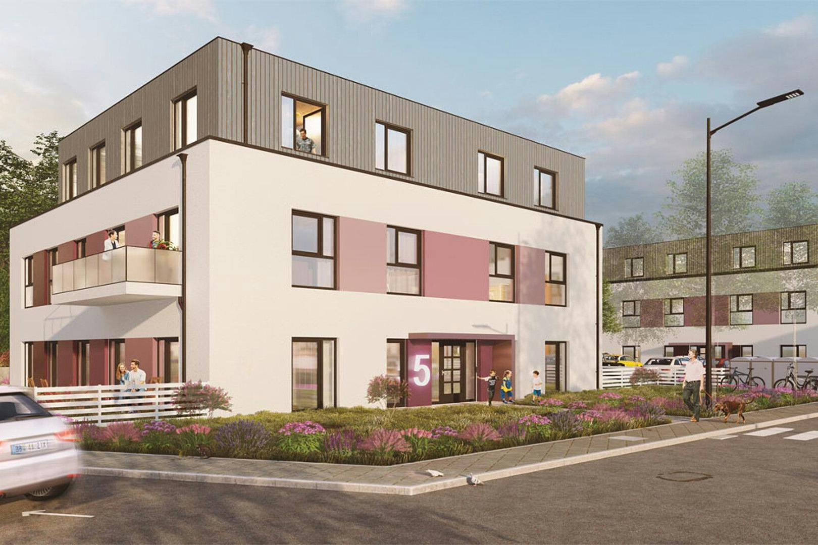 Im Bezirk Marzahn-Hellersdorf entsteht ein neues Wohnquartier.