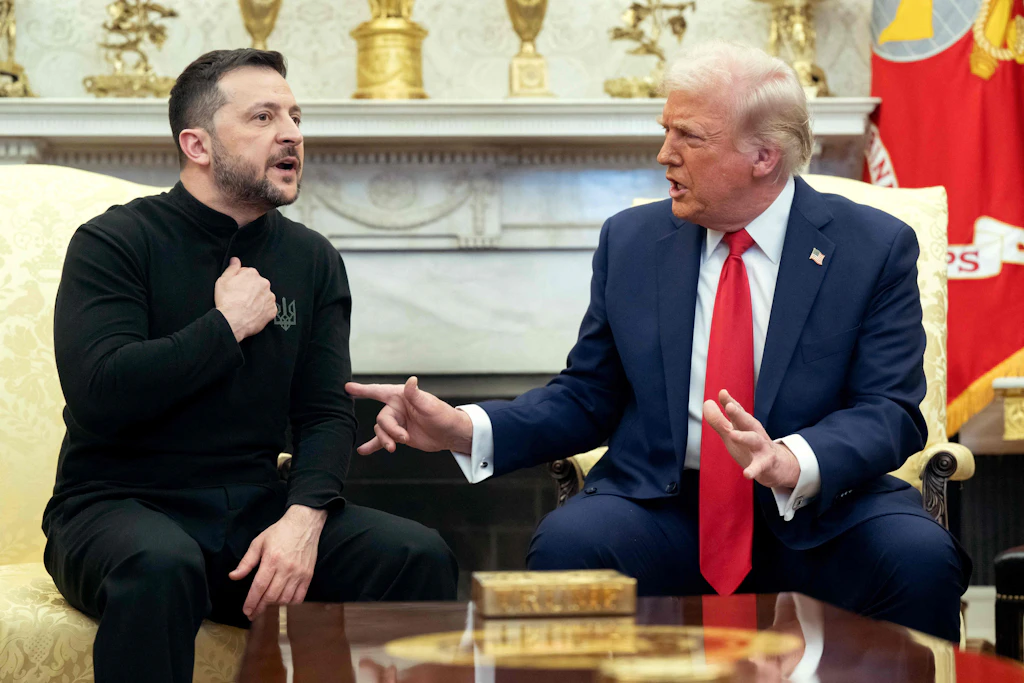 Kein Deal, pure Verachtung: Trump schmeißt Selenskyj raus