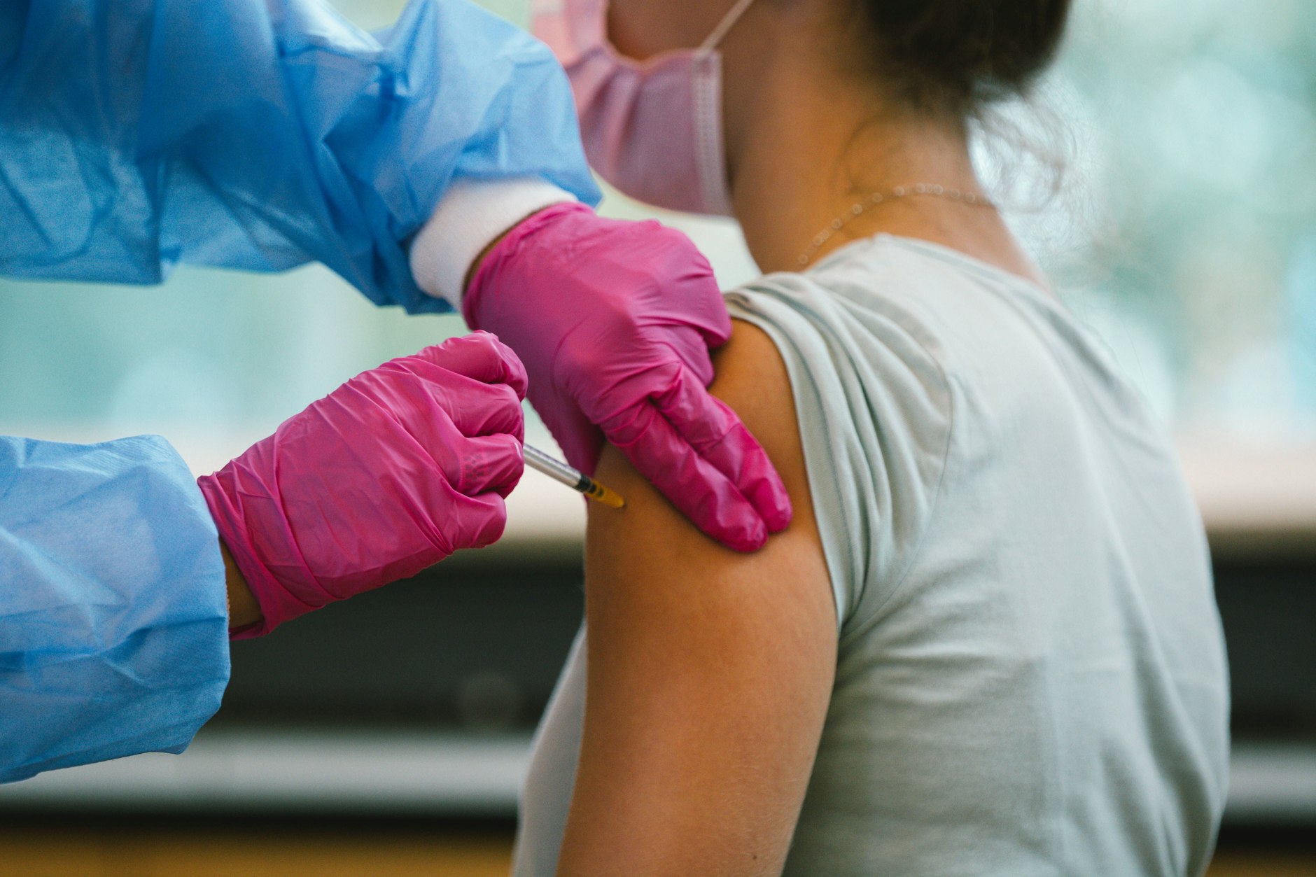 Impfung mit Corona-Impfstoff im Jahr 2021