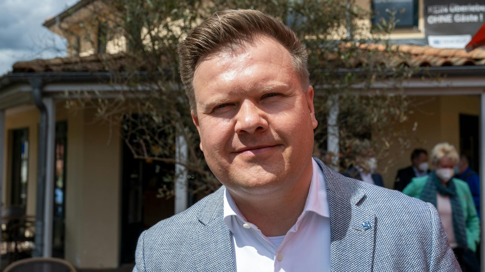 Lars Schwarz, Präsident des Dachverbandes der Unternehmensverbände in Mecklenburg-Vorpommern und CDU-Bürgermeister von Gnoien.