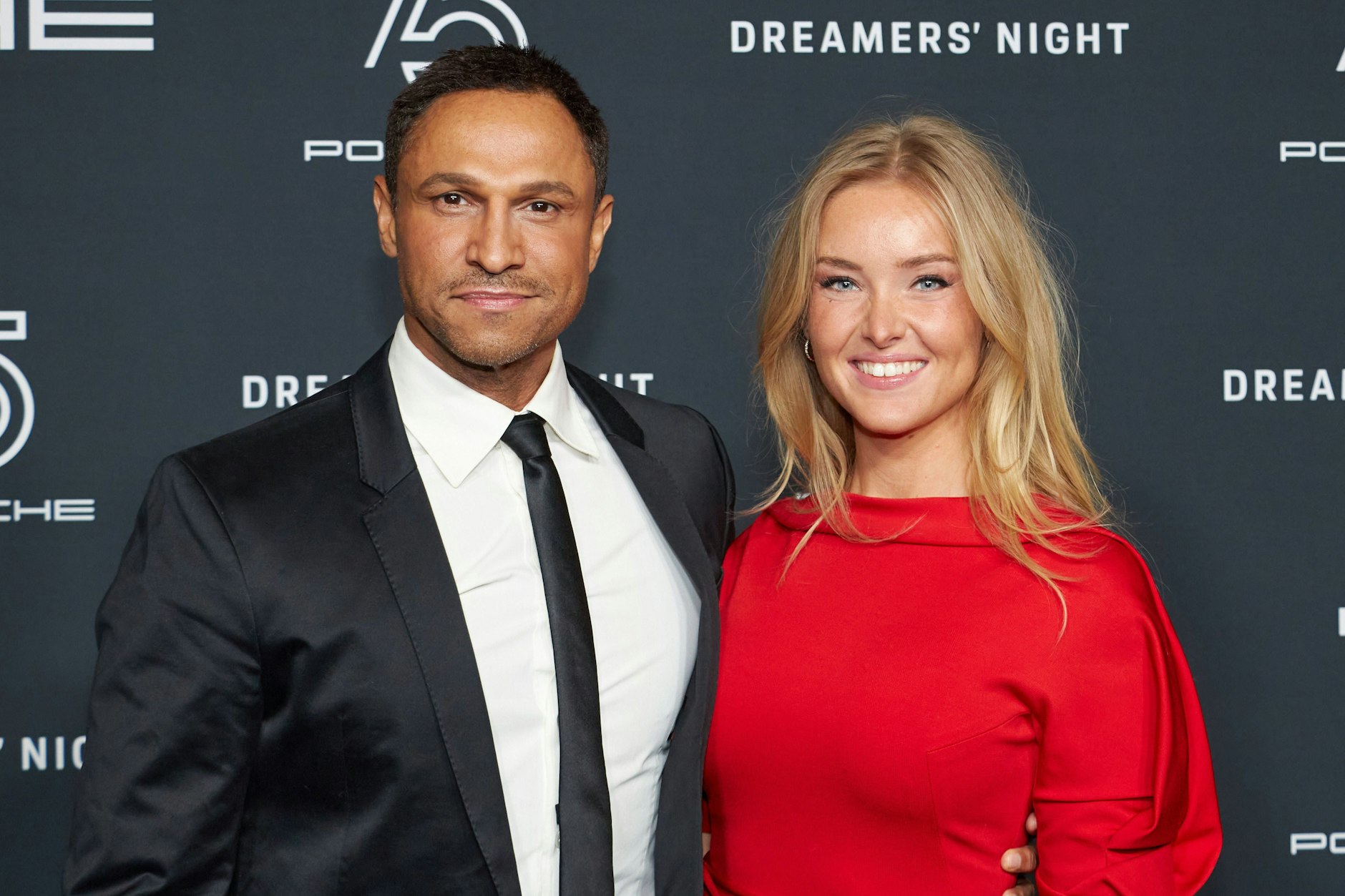 Daniel Aminati mit Ehefrau Patrice Eva bei einem Event 2023.