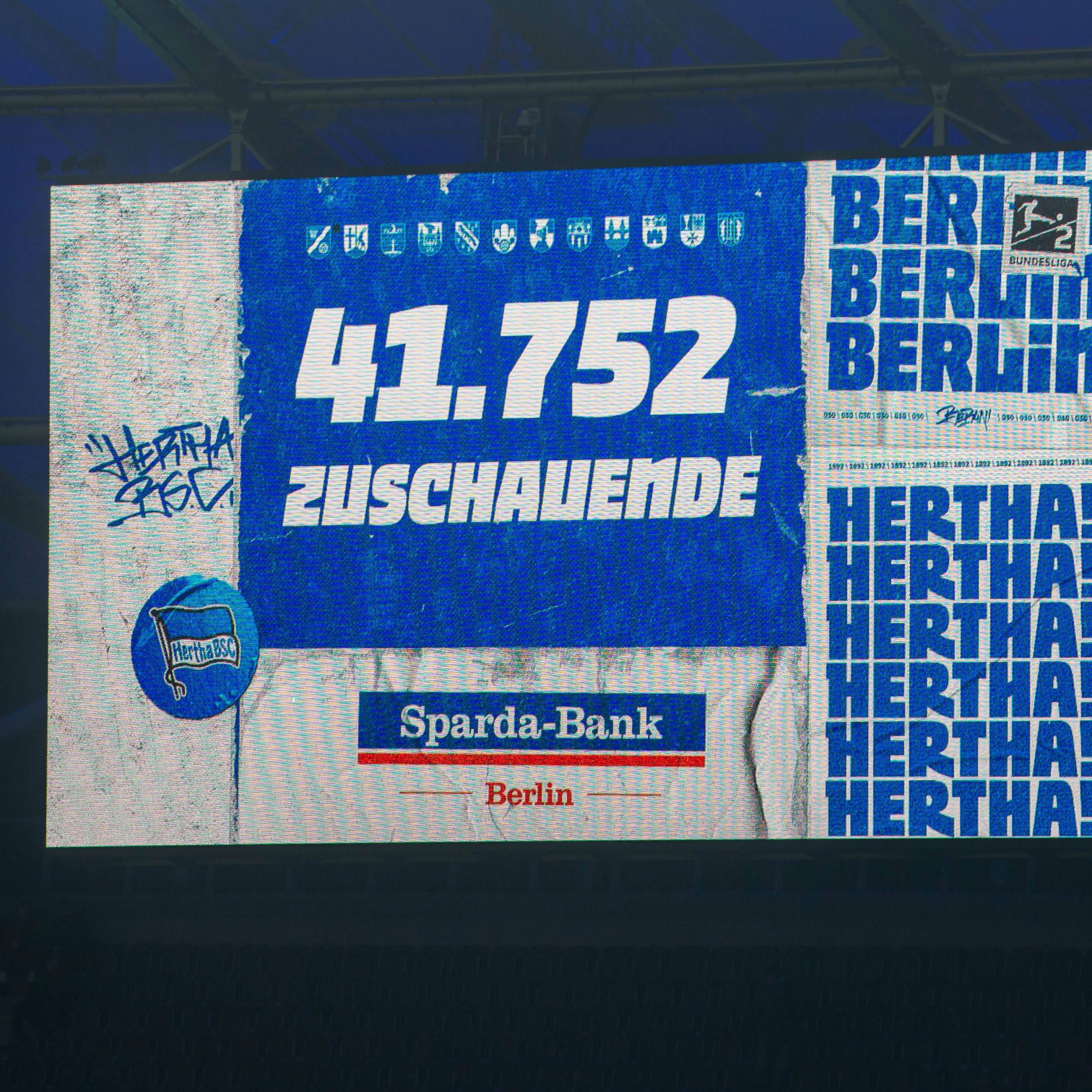 Beim 0:0 gegen Nürnberg vor elf Tagen kamen nur noch 41. 752 Zuschauer ins Olympiastadion - Saison-Minusrekord.