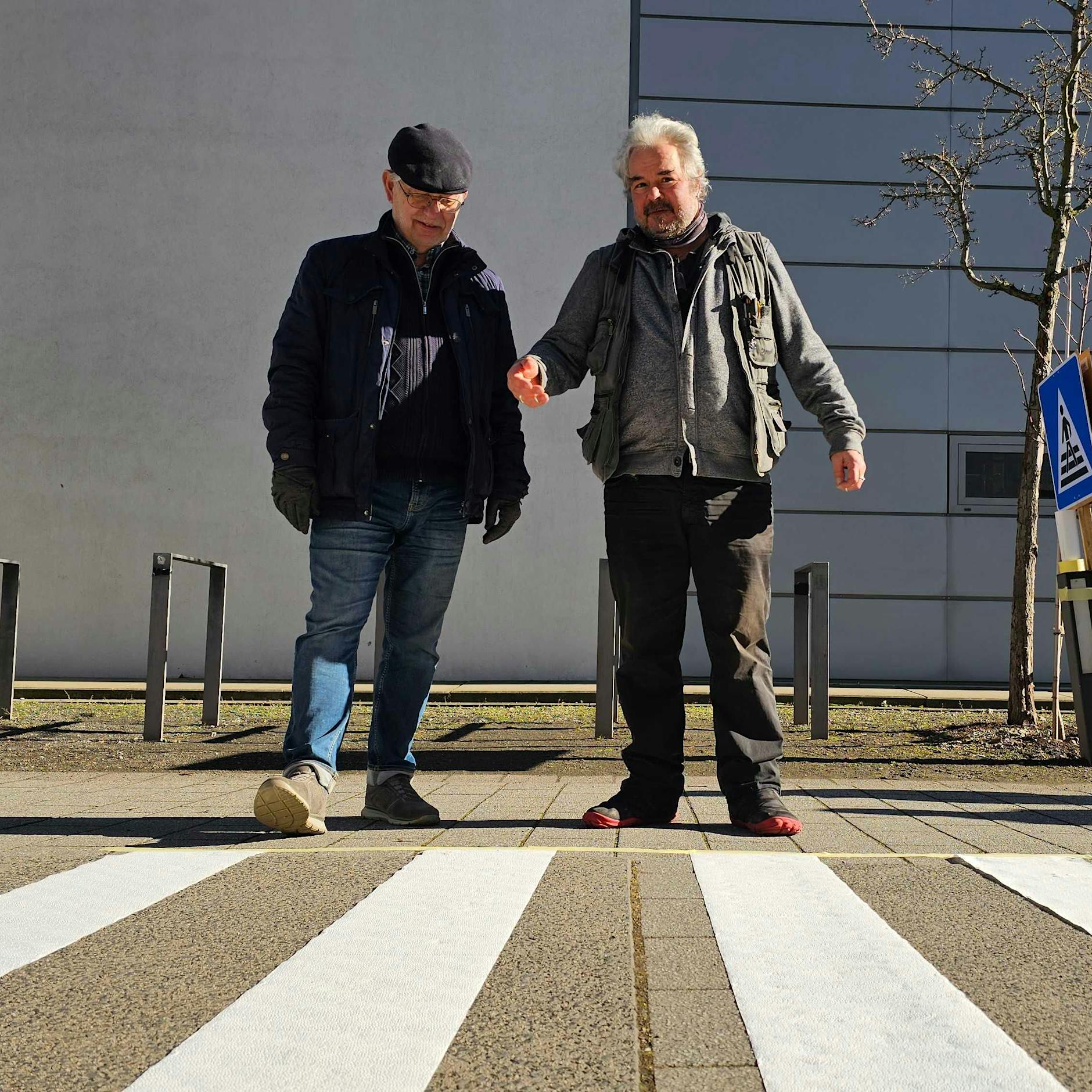 Quatsch oder sinnvoll? In Erfurt will man Zebrastreifen umdrehen