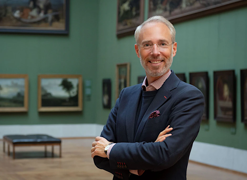Bernd Ebert, eben berufener Generaldirektor der SKD