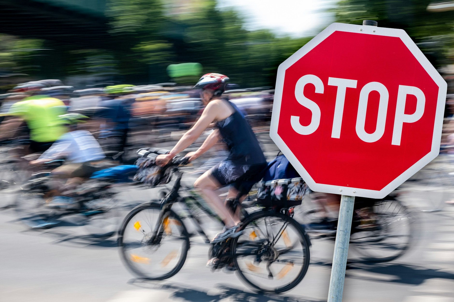 Am Mittwoch wird ein großer Fahrradkorso den Osten Berlins lahmlegen - die Demo soll auch die Probleme von Berlins Fahrradfahrern hinweisen.