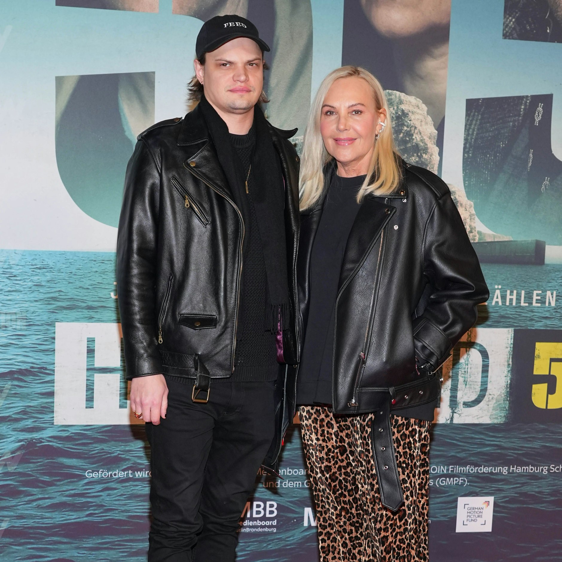 Natascha Ochsenknecht mit ihrem Sohn Wilson.