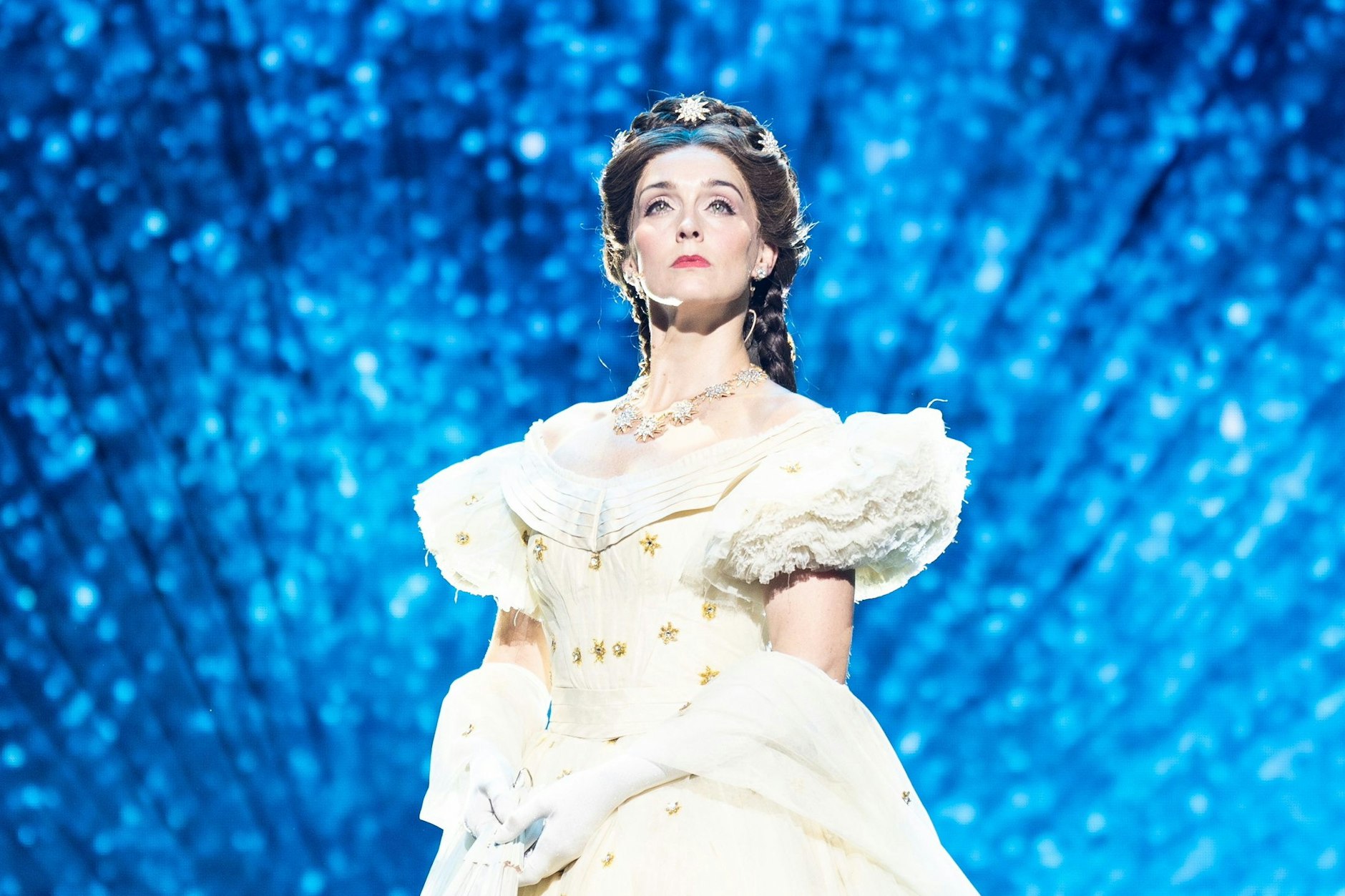 Diese schillernde Robe für die Kaiserin im Musical wurde nach historischen Vorlagen gefertigt.