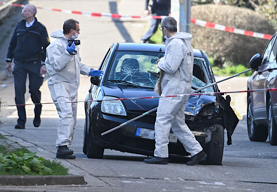 Spurensicherung in Mannheim
