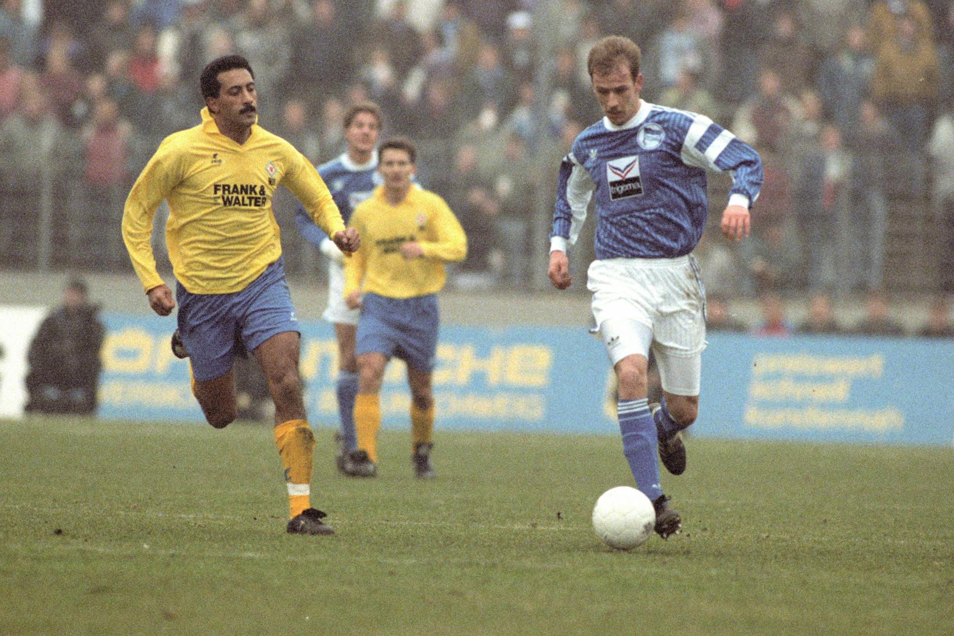 Mario Basler spielte von 1993 bis 1995 für Hertha BSC und verfolgt seinen Ex-Klub weiterhin genau.