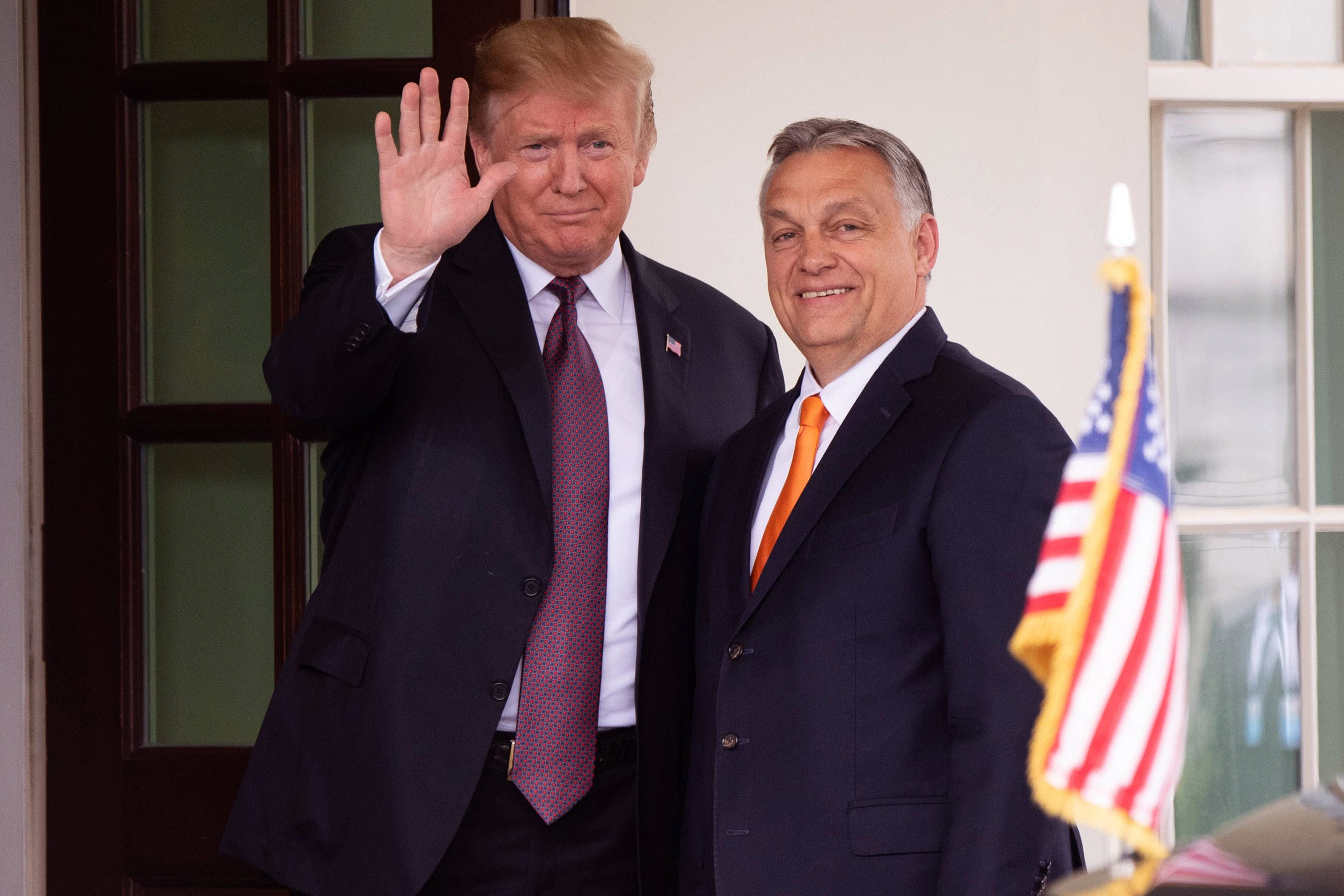 Mai 2019: Donald Trump empfängt Ungarns Ministerpräsident Viktor Orbán im Weißen Haus.