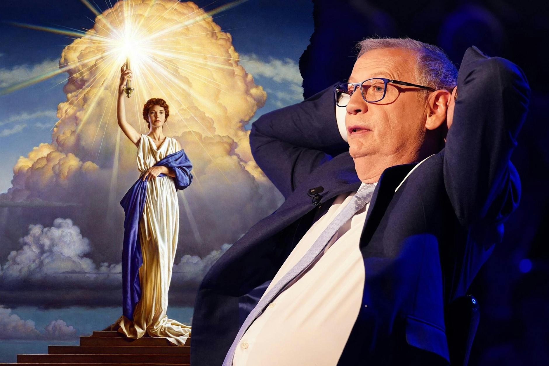 Wer ist eigentlich die Frau mit der Fackel im Logo von Columbia? Das will jetzt auch Günther Jauch bei „Wer wird Millionär?“ wissen.